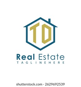 Modern Real Estate Logo – House, Apartment, Building, Architecture, Construction, Property Investment, Corporate Branding Design
