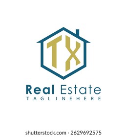 Modern Real Estate Logo – House, Apartment, Building, Architecture, Construction, Property Investment, Corporate Branding Design
