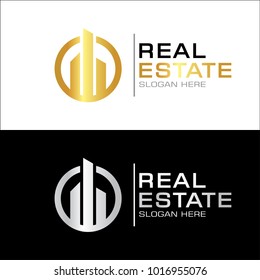 Modern Real Estate Logo Template