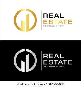 Modern Real Estate Logo Template