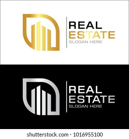 Modern Real Estate Logo Template