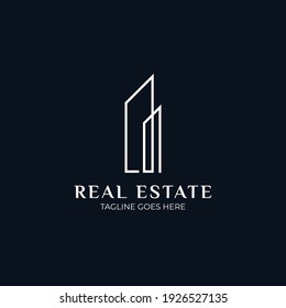Modern real estate logotypr design, Building and Construction