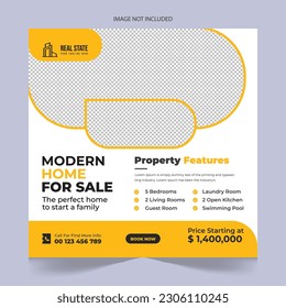  Modern Real estate social media posts design for sale, luxury real estate post template design, real state home social media post banner template, real estate social media cover banner, elegant home