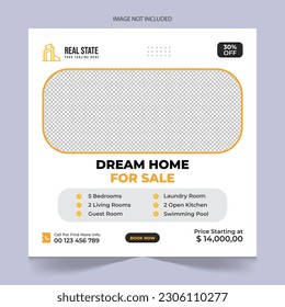  Modern Real estate social media posts design for sale, luxury real estate post template design, real state home social media post banner template, real estate social media cover banner, elegant home