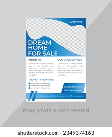 plantilla moderna de diseño de volante de estado real