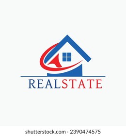 vector de logotipo de estado real moderno