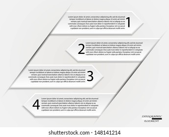 Modern realistic infographic