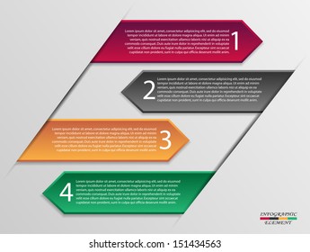 Modern realistic infographic