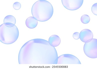 Moderne realistische Wasserblasen, großartiges Design für jeden Zweck. Layout der Broschürenvorlage. Kommunikationskonzept. Broschüre, Broschüre, Flyer, Umschlagvorlage.