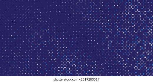 Modern rectangle dotted halftone gradient texture. Vanishing polka dot background. Repeating dots abstract modern design