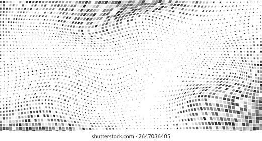 Fundo de malha de prata de folha de retângulo moderno com textura de espelho de metal. Superfície de gradiente de cromo simples abstrata