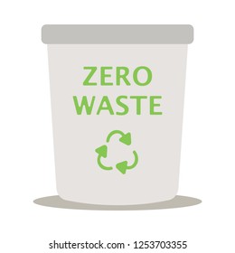 Modern Recycle Metal Waste Garbage Bin Illustration Set, Suitable For Illustration, Book Graphics, Icons, Game Asset, And Other Recycle Related Activities.