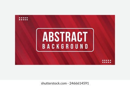 Modernes, rotes, abstraktes Hintergrund-Banner-Design