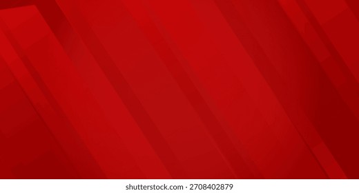 Fundo moderno vermelho abstrato com linhas diagonais e design de gradiente. Design moderno na moda em Ilustração de Vetor