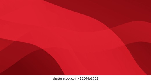 Fundo abstrato vermelho moderno com formas dinâmicas ilustração design abstrato