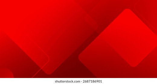 Modern red abstract background with dynamic gradient shapes and elegant design. Perfect vector illustration for business events, institutions, conferences, posters, and digital promotional templates.