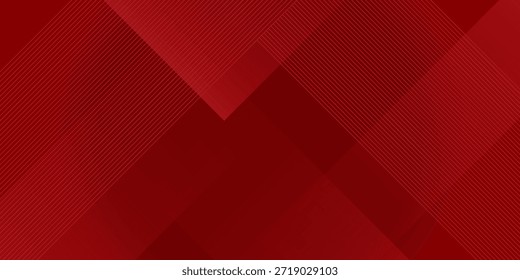 Fondo abstracto rojo moderno con líneas diagonales en capas y sutil textura a rayas, diseño geométrico limpio con tonos rojos profundos para presentaciones de negocios, marcas, carteles, Anuncios, Sitios web.