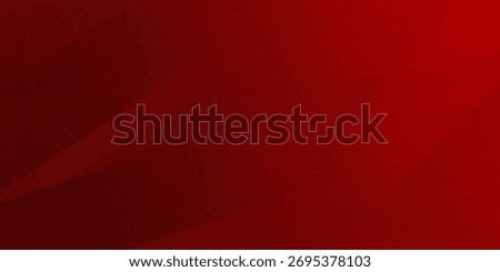 Modern red abstract background. Minimalist. Gradient. Bright red banner with geometric shapes, lines, stripes, and triangles.