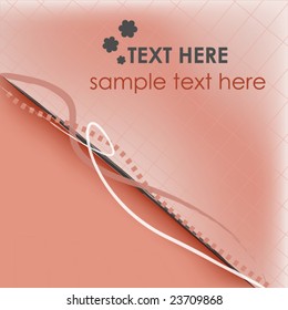 Modern red abstract background vector