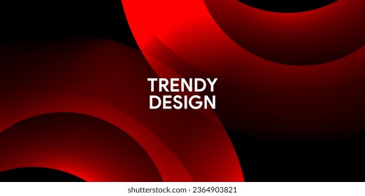 modern red ai abstract background with colourful gradient red banner	