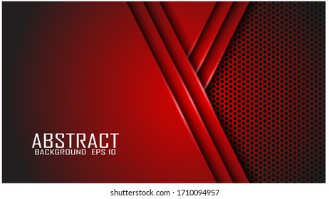 Modern red background with abstract style