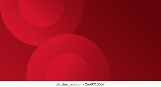 Fondo rojo moderno. Diseño moderno y creativo de la tendencia en Vector abstracto