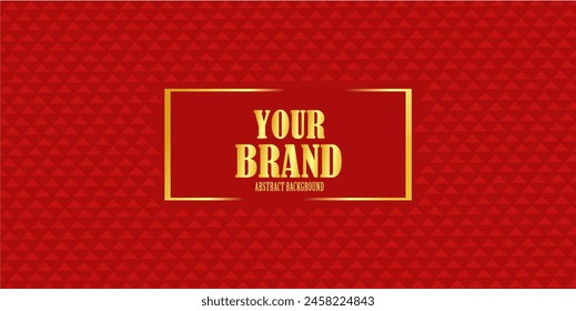 Diseño moderno de fondo rojo. Patrón de línea creativa de lujo en colores premium: rojo y oro. Diseño de Vector formal para Anuncio, catálogo de negocios, Plantilla de folletos, póster
Formatos de Vector