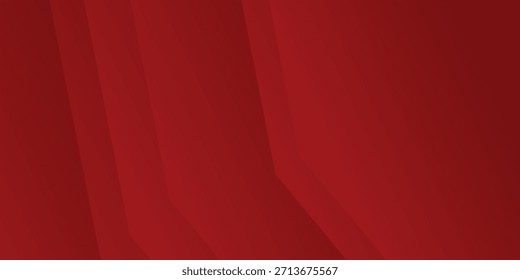Fondo rojo moderno con líneas de curva brillantes. Moderno patrón de líneas de círculo geométricas degradadas rojas brillantes. hexágono