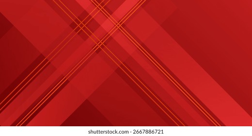 Fondo de Anuncio rojo moderno. Fondo Abstractas. colorido. efecto slash arte moderno simple