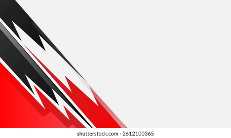 Modern red and black colors gradient abstract business background vector design, on white for presentation, banners, and branding.