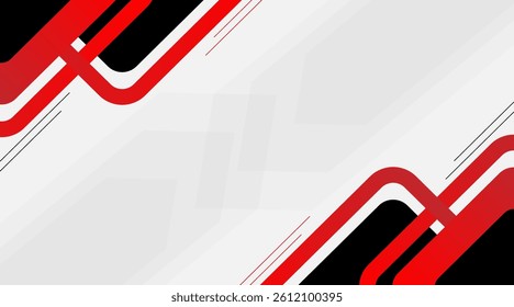 Modern red and black colors gradient abstract business background vector design, on white for presentation, banners, and branding.