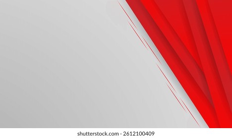 Modern red and black colors gradient abstract business background vector design, on white for presentation, banners, and branding.