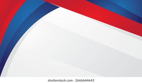 Fundo geométrico abstrato azul vermelho moderno