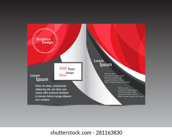 Modern Red Brochure