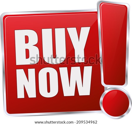 modern red buy now button