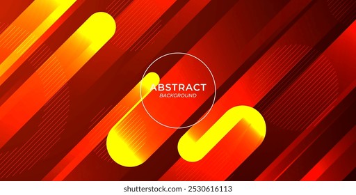 Modern red colorful liquid geometric background, with round shape. eps10 vector