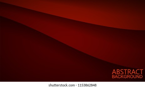  Modern Red Curve Vector Background 
