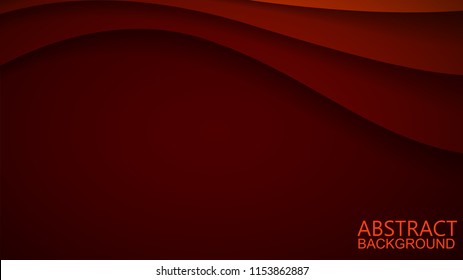  Modern Red Curve Vector Background 