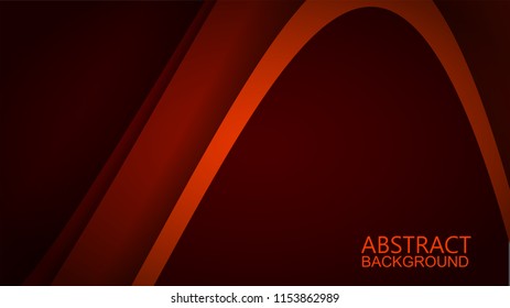  Modern Red Curve Vector Background 