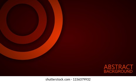  Modern Red Curve Vector Background 