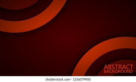  Modern Red Curve Vector Background 