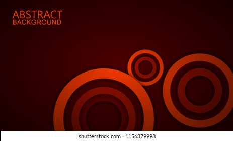  Modern Red Curve Vector Background 