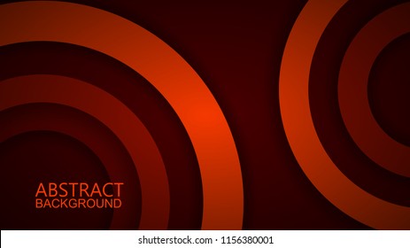  Modern Red Curve Vector Background 