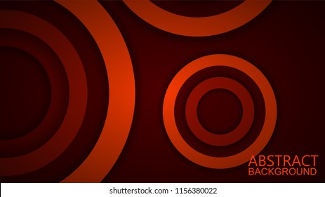  Modern Red Curve Vector Background 