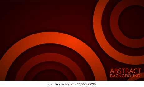  Modern Red Curve Vector Background 