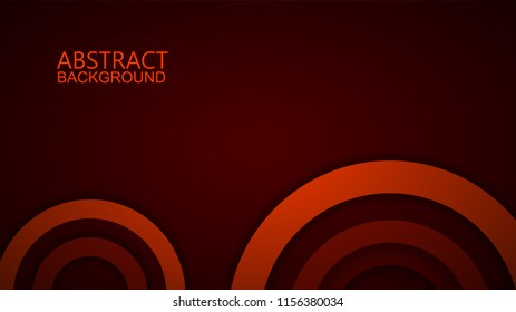  Modern Red Curve Vector Background 