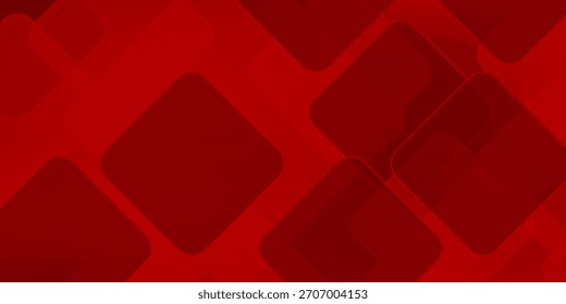 Modern red deometric banner design background abstract modern