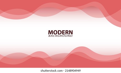 Modern red gradient liquid abstract background