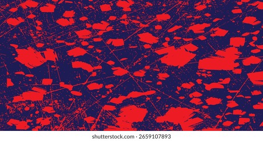 moderno fondo de grunge rojo. patrón de brillo de semitono textura Pop Fondo de estilo de arte. eps 10