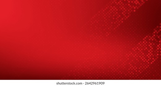 Fondo rojo moderno del semitono, diseño moderno de moda